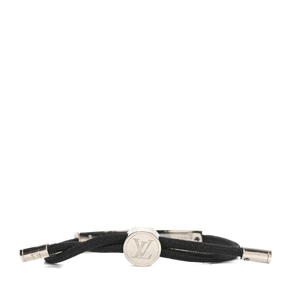 Louis Vuitton Nylon LV Space Bracelet Black 3 of 6