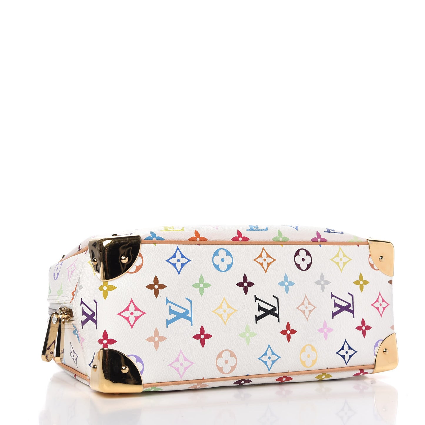 Monogram Multicolor Trouville White