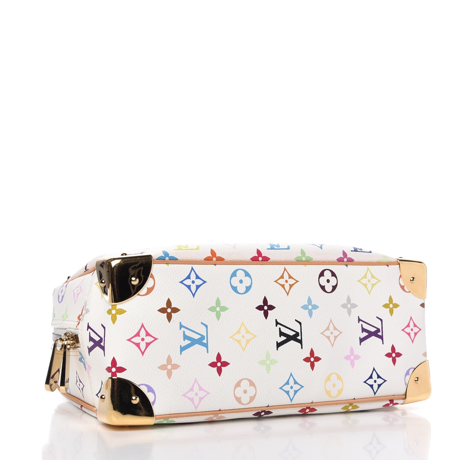Louis Vuitton Monogram Multicolor Trouville White 4 of 9