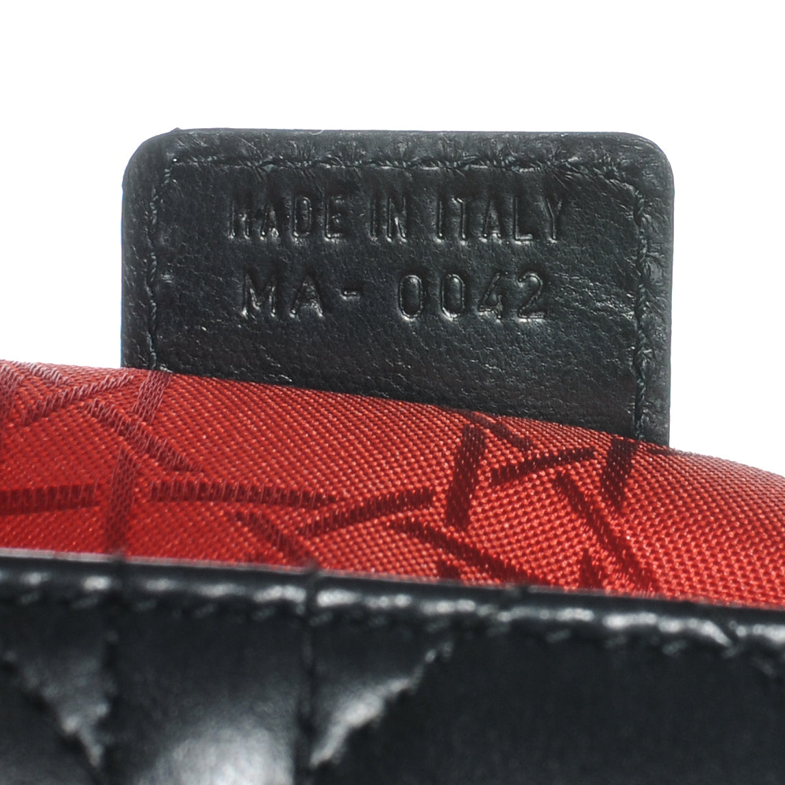 Lambskin Cannage Large Lady Dior Black