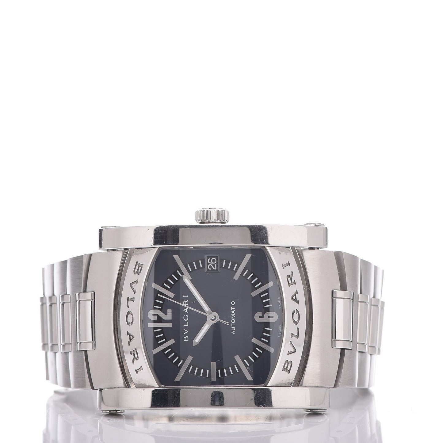 Stainless Steel 35mm Assioma Automatic Watch Black