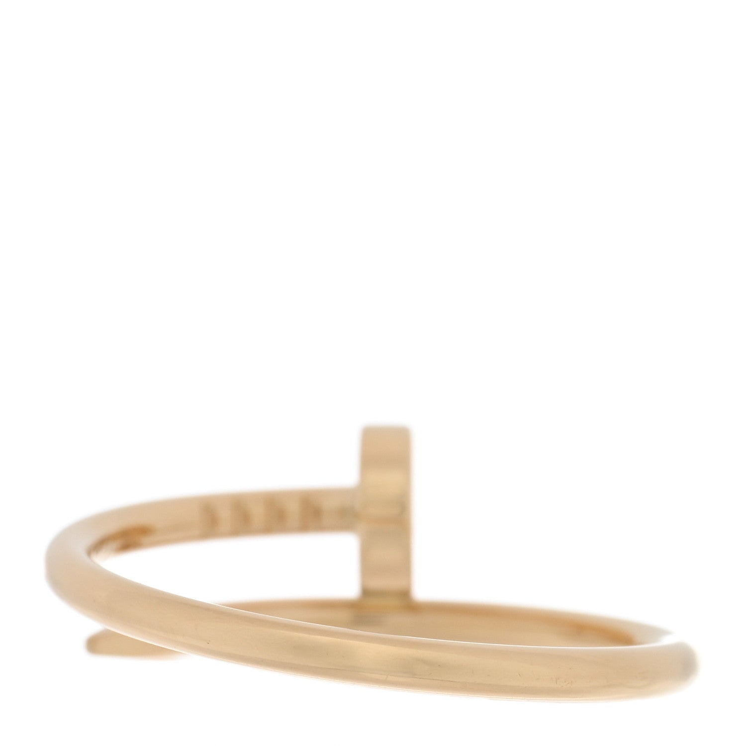 Cartier 18K Yellow Gold Small Juste Un Clou Ring 57 8 3 of 5