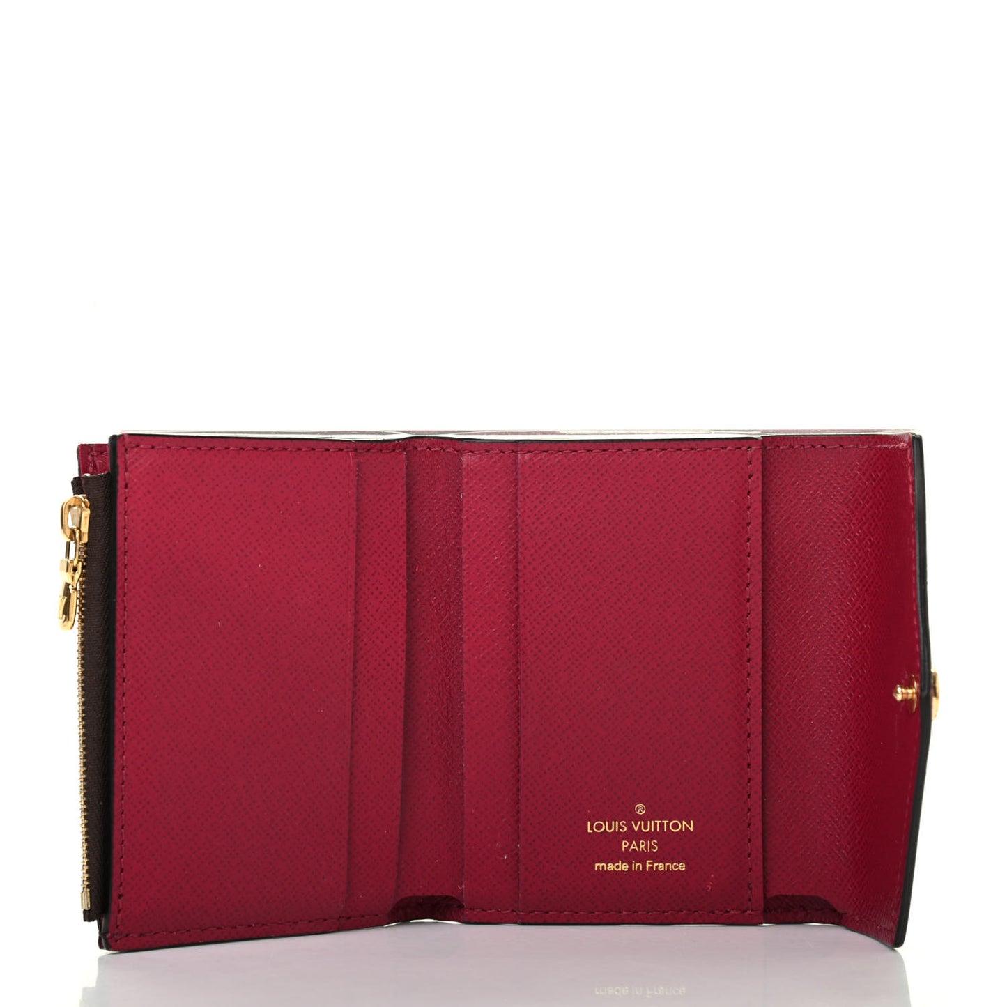 Monogram Zoe Wallet Fuchsia