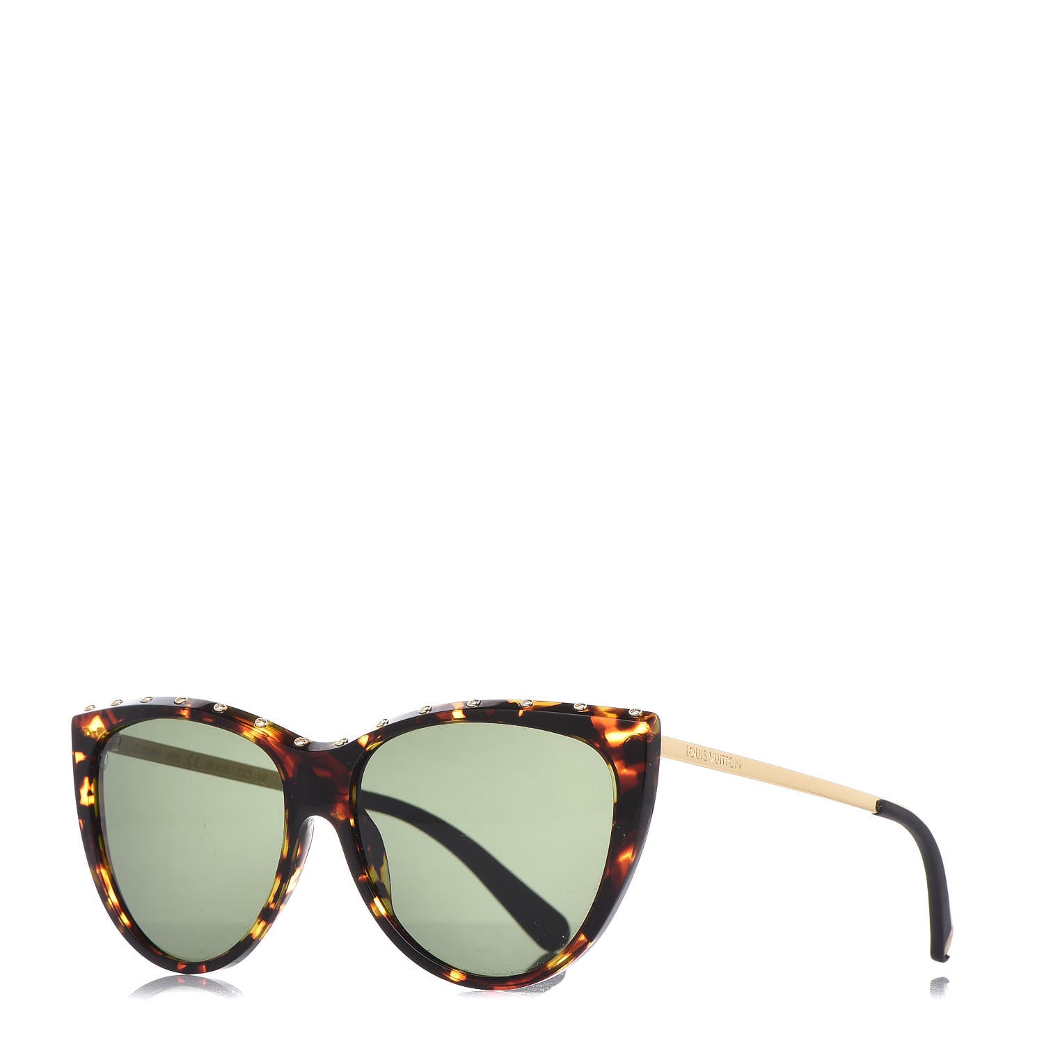 Louis Vuitton La Boum Sunglasses Z1038W Dark Tortoise 1 of 7