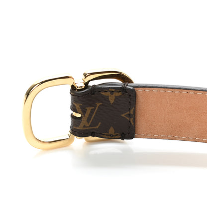 Louis Vuitton Monogram Mini 25mm Belt 85 34 5 of 7