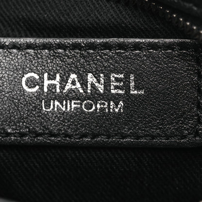 Chanel Calfskin Quilted Crossbody Bag Black 6 of 12