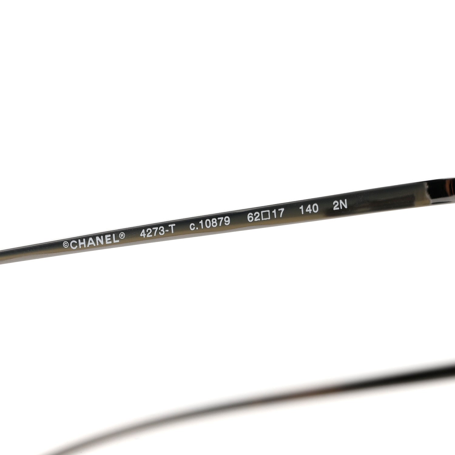 Chanel Titanium Cat Eye Sunglasses 4273-T Blue 5 of 7