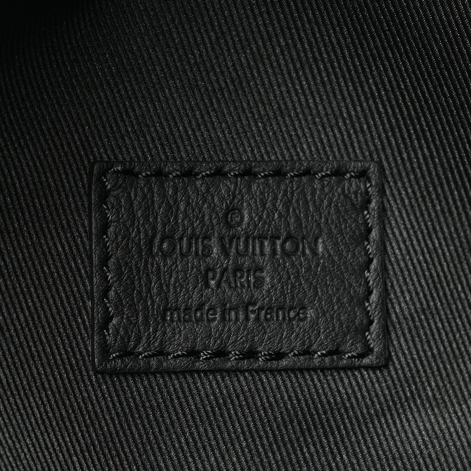 Louis Vuitton Calfskin Shadow Monogram Duo Slingbag Black 7 of 9