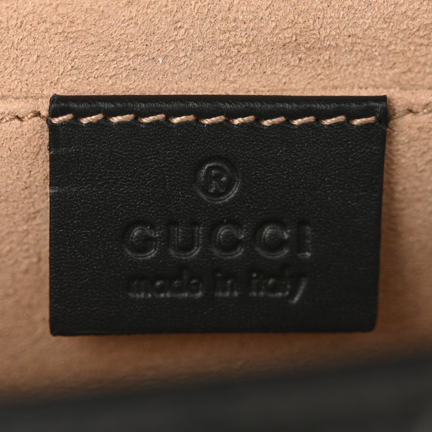 Guccissima Small Padlock Shoulder Bag Black