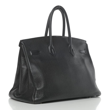 Hermes Fjord Birkin 35 Black 2 of 13