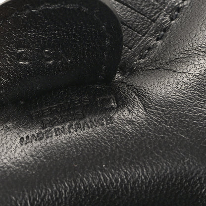 Hermes Milo Lambskin Matte Alligator Touch Grigri Rodeo Horse Bag Charm PM So Black 3 of 4