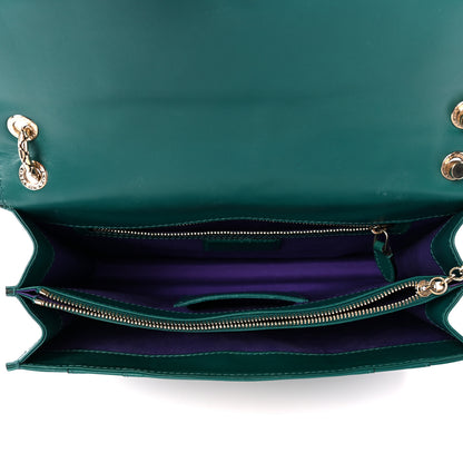 Bulgari Calfskin Serpenti Forever Crossbody Emerald Green 6 of 14