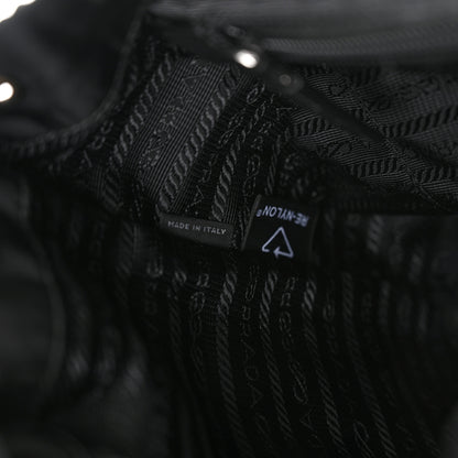 Prada Tessuto Nylon Saffiano Small Backpack Black 7 of 11