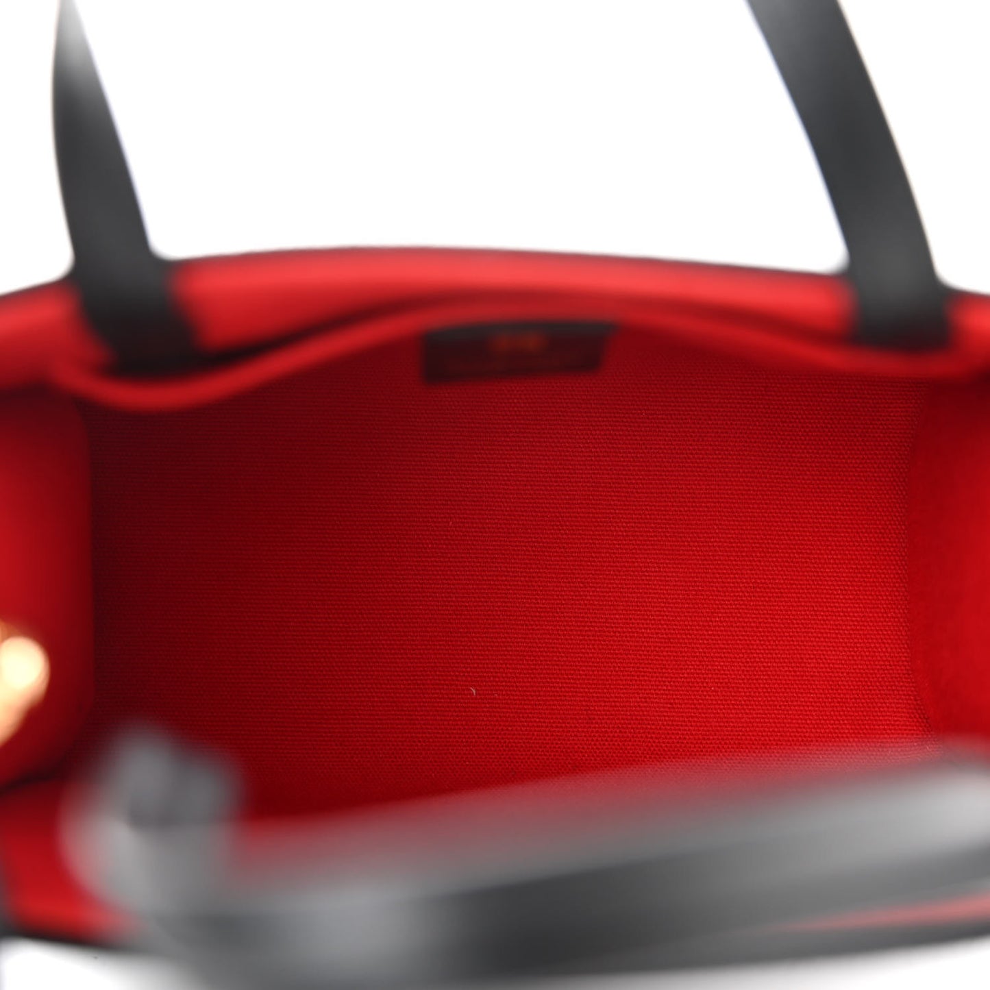 Canvas Mini Bond Shopper Tote Black