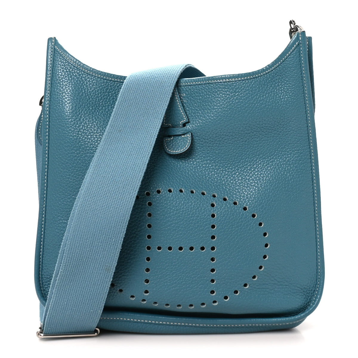 Taurillon Clemence Evelyne III PM Blue Jean