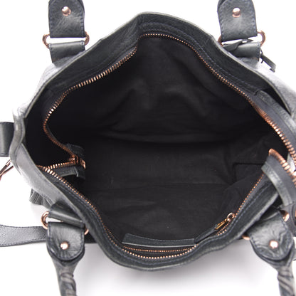 Balenciaga Agneau Giant 21 Rose Gold Hardware City Anthracite 4 of 13