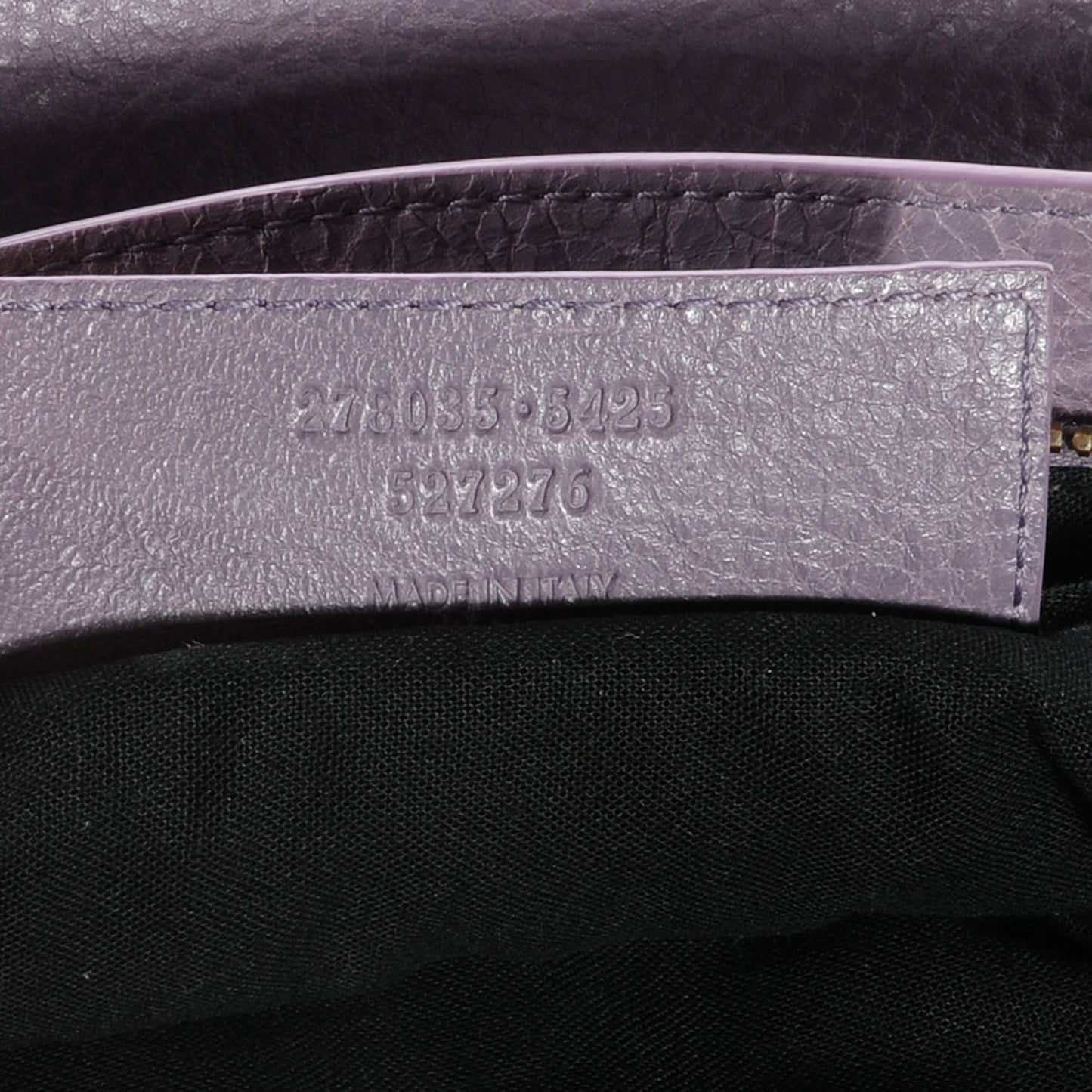 Chevre Premier Clutch Lilac