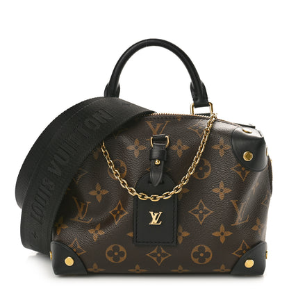 Louis Vuitton Monogram Petite Malle Souple Black 1 of 8