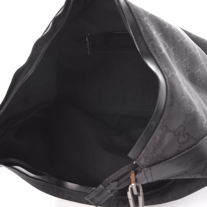 Gucci Nylon Monogram Hobo Black 5 of 8
