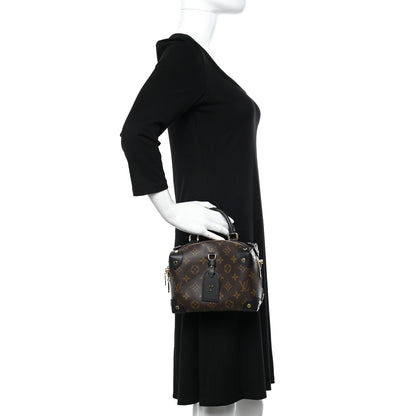 Louis Vuitton Monogram Petite Malle Souple Black 3 of 10