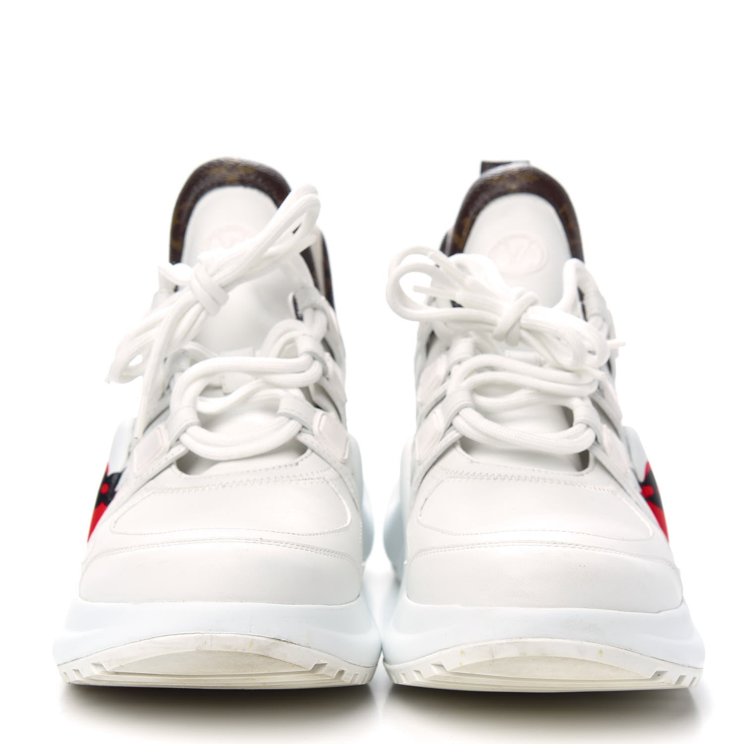 Louis Vuitton Calfskin Monogram Game On LV Archlight Sneakers 39.5 White 2 of 10