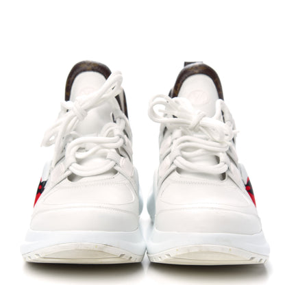 Louis Vuitton Calfskin Monogram Game On LV Archlight Sneakers 39.5 White 2 of 10