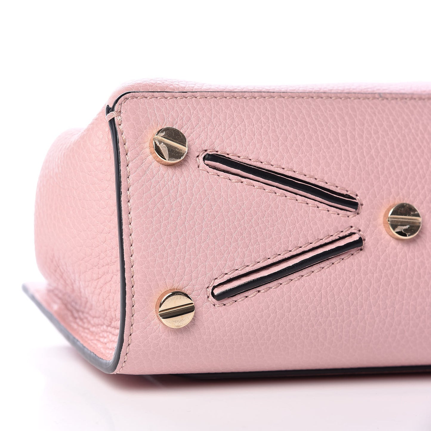 Pebbled Calfskin Small Joylock Satchel Loto