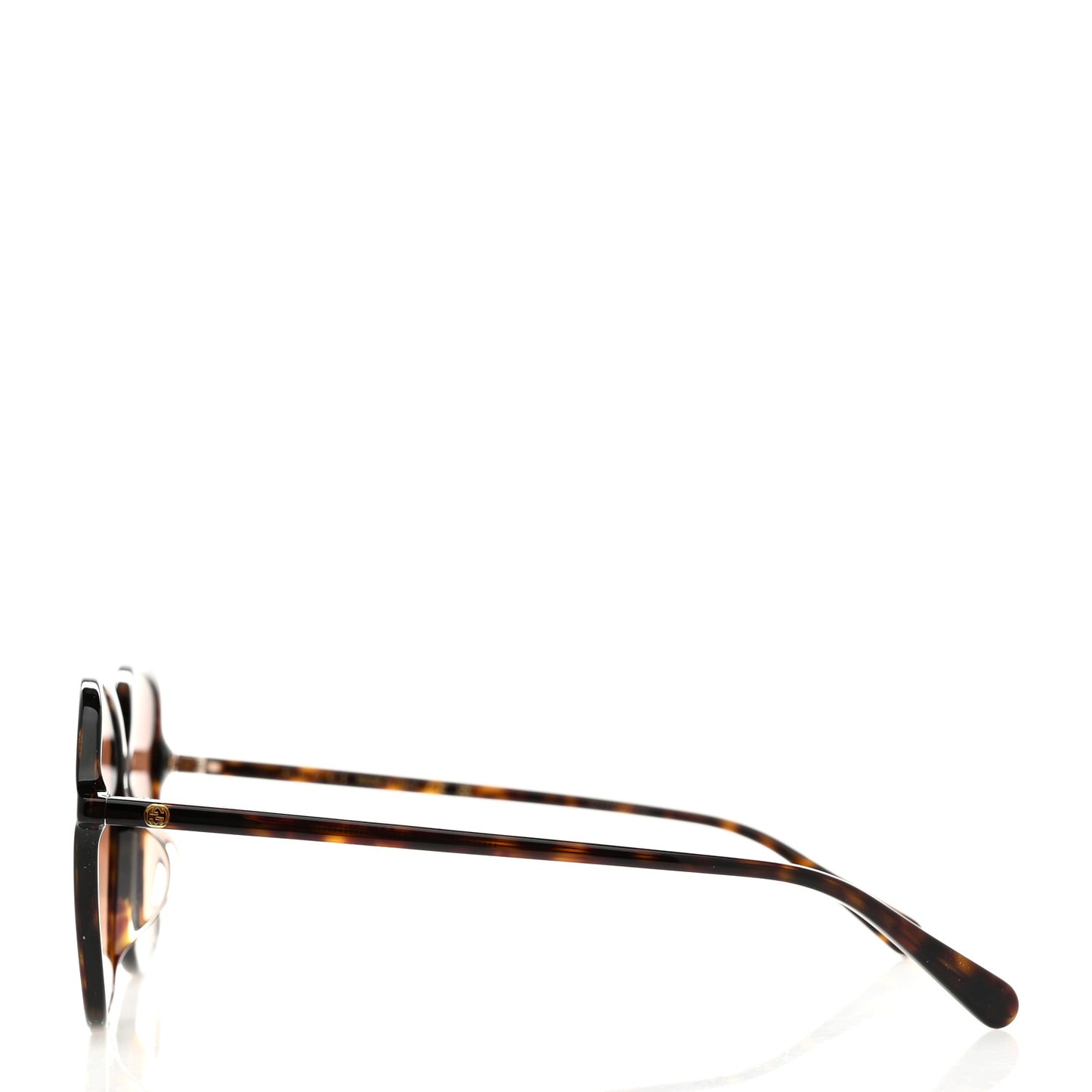 Acetate Oversize Round Frame Sunglasses GG0546SK Tortoise