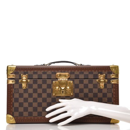 Louis Vuitton Damier Ebene Boite Bouteilles et Glace Beauty Train Case 2 of 11