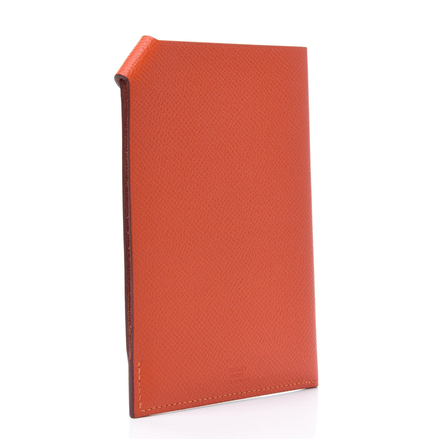 Hermes Epsom Tarmac PM Passport Holder Orange 3 of 9
