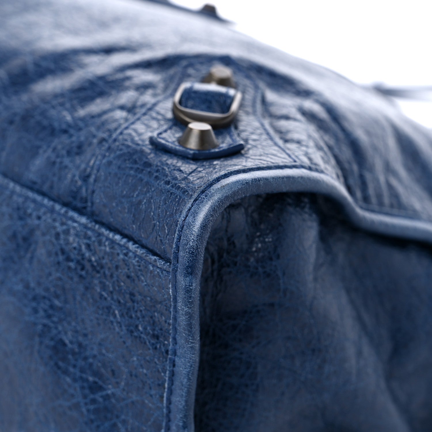 Balenciaga Agneau Classic Hardware City Bleu Mineral 9 of 14