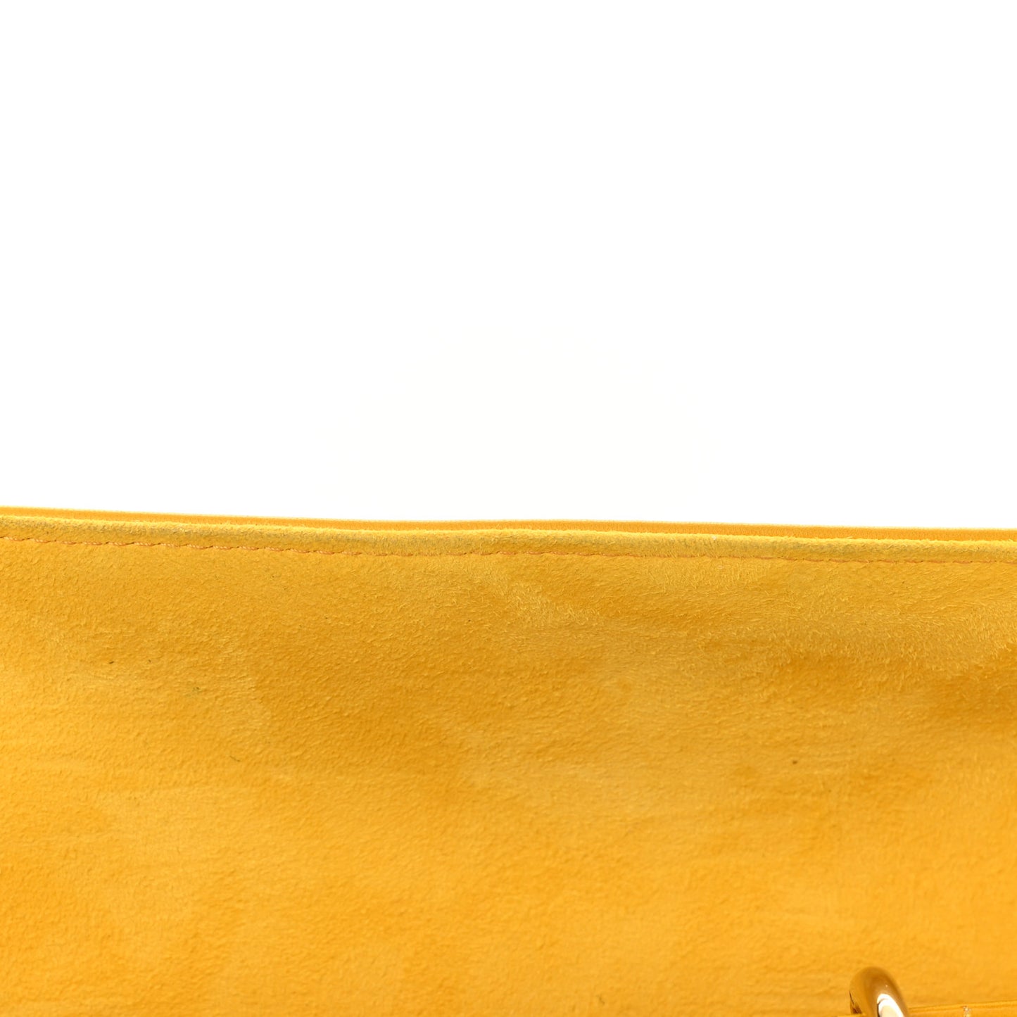 Lambskin Cannage Medium Lady D-Joy Yellow