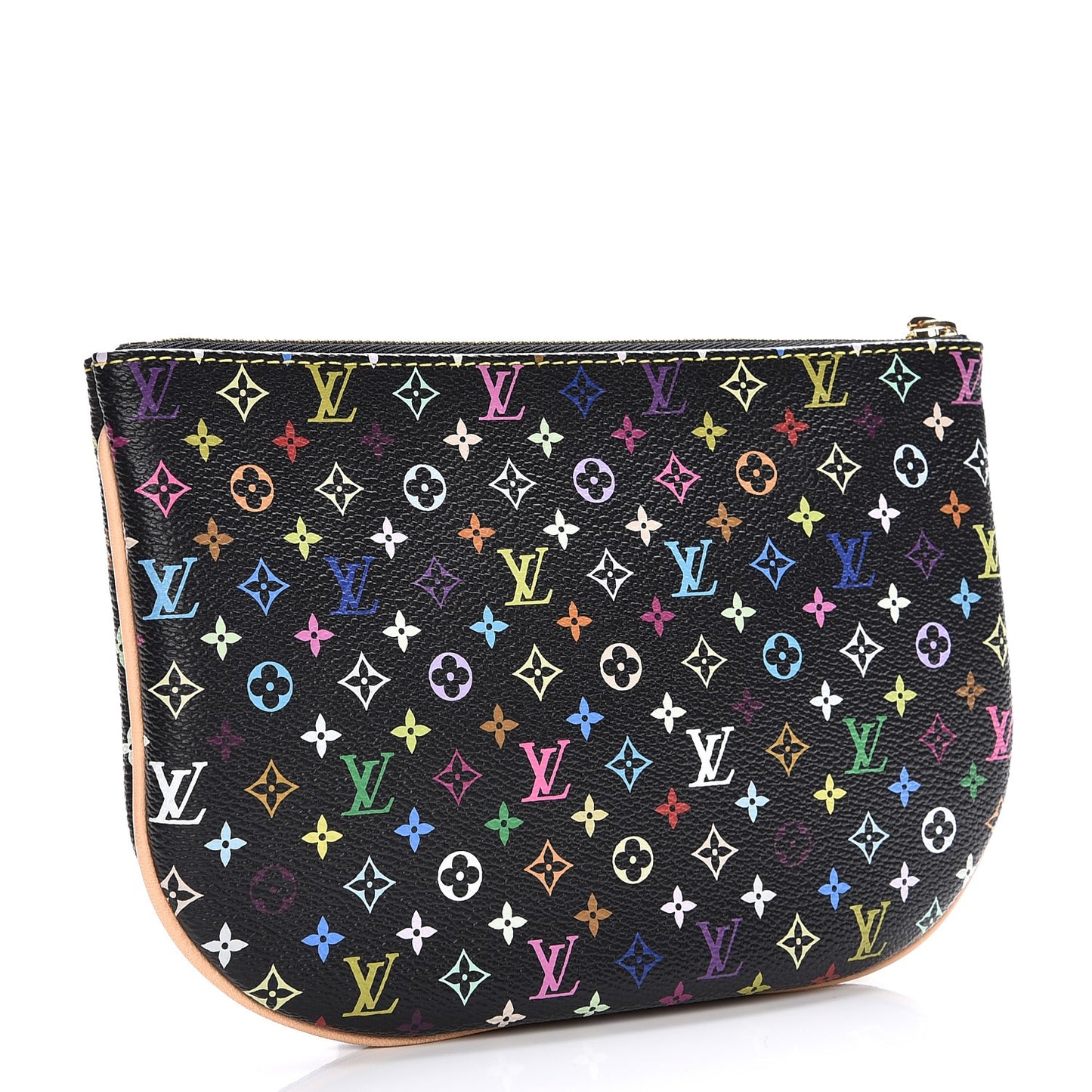 Monogram Multicolor Pochette Plate GM Black