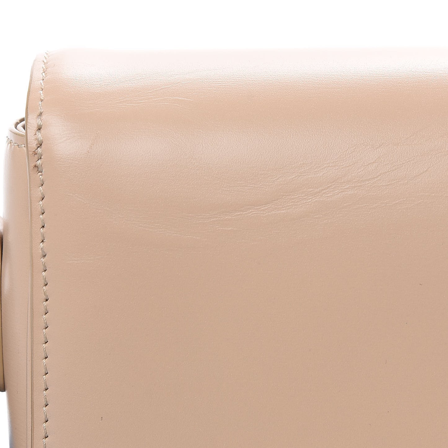 Shiny Calfskin Large Triomphe Nude