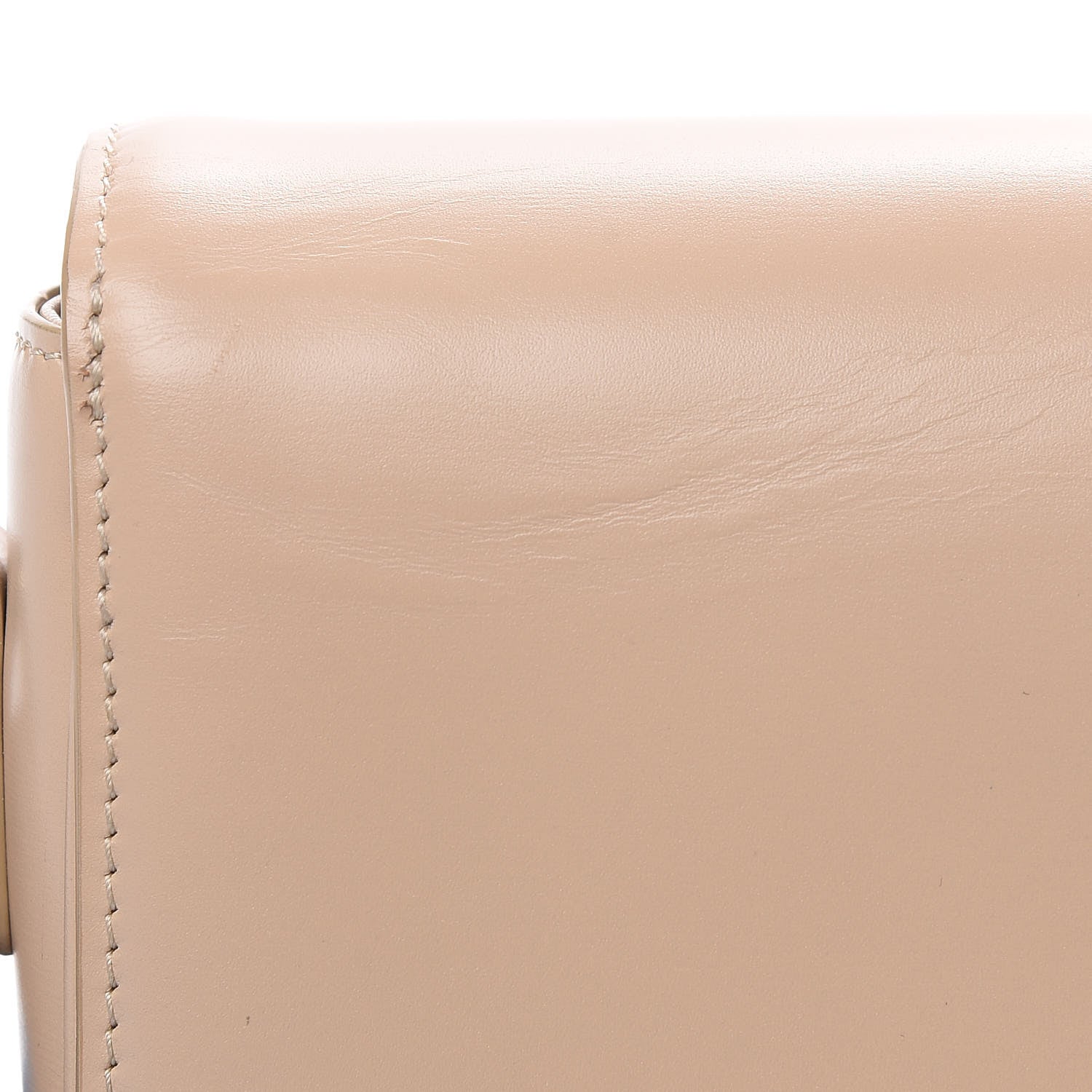 Celine Shiny Calfskin Large Triomphe Nude 8 of 10