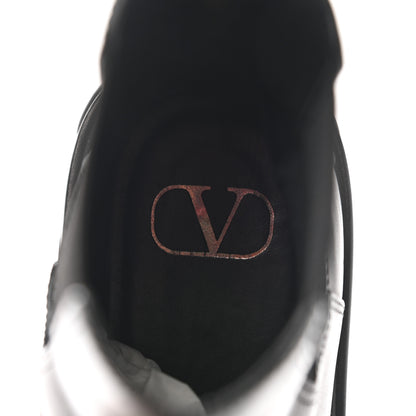 Valentino Garavani Calfskin VLOGO Uniqueform Chelsea 55/85mm Flatform Ankle Boots 37.5 Black 8 of 9