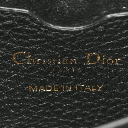 Christian Dior Grained Calfskin Small Bobby Flap Black 6 of 10