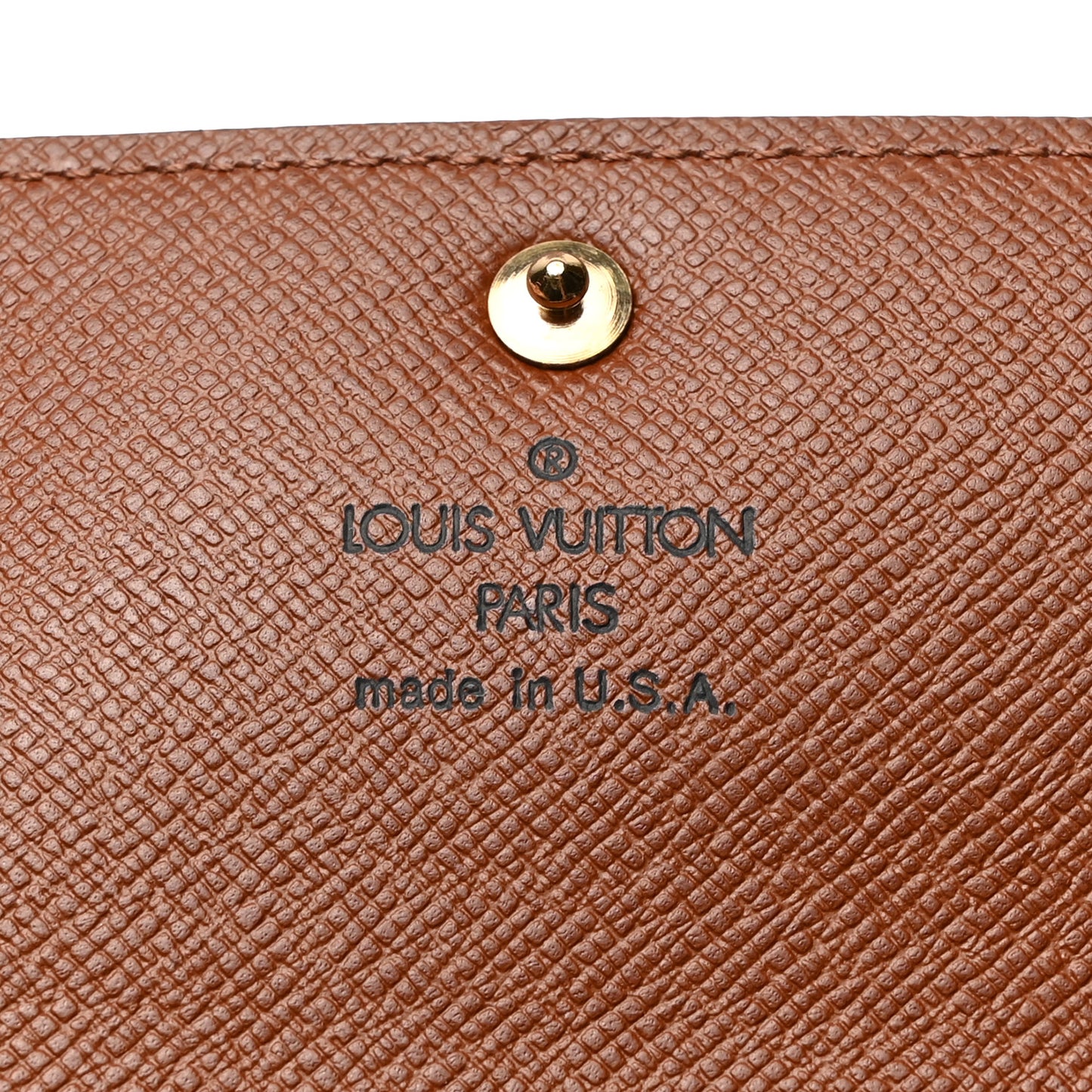 LOUIS VUITTON Monogram Sarah Wallet