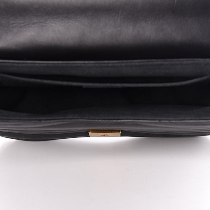 Louis Vuitton Calfskin New Wave Chain MM Black 5 of 13