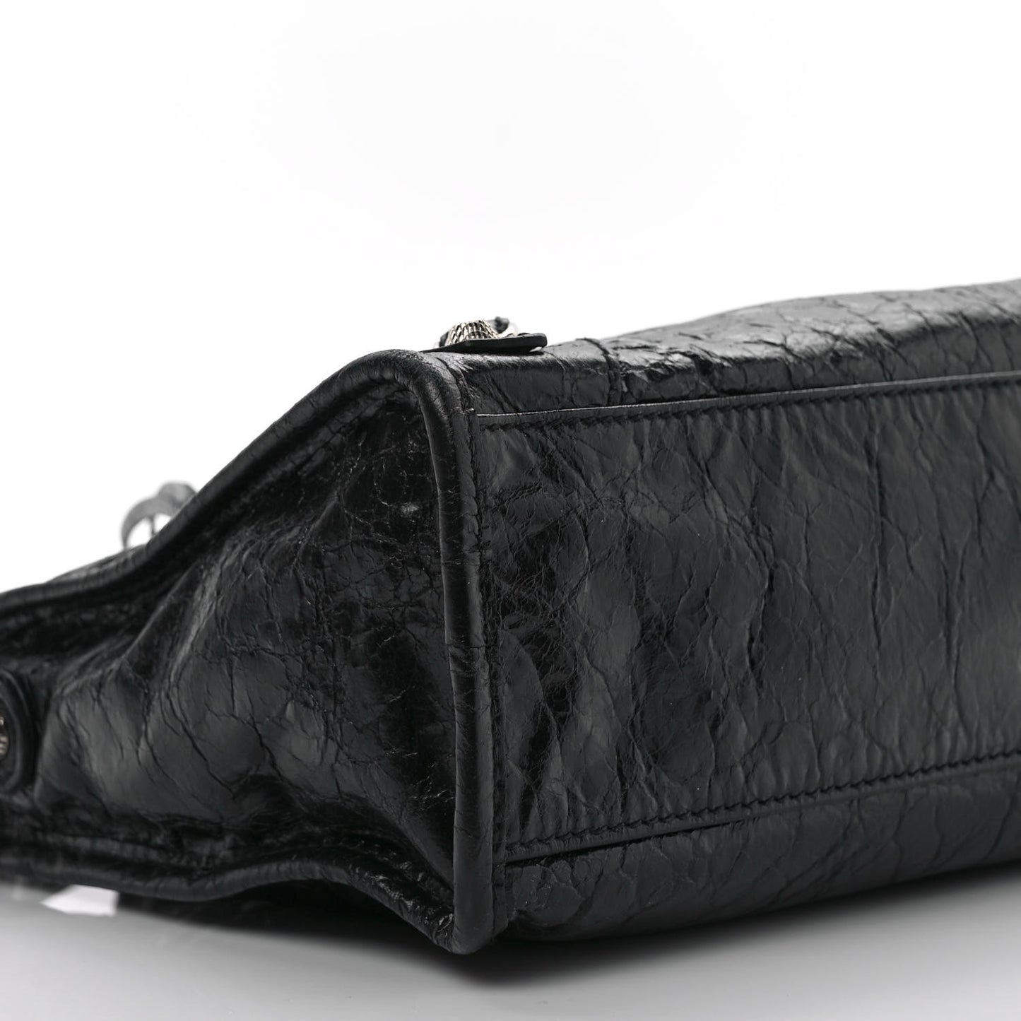 Agneau Giant 12 SIlver Hardware S City Black