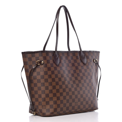 Louis Vuitton Damier Ebene Neverfull MM 3 of 9