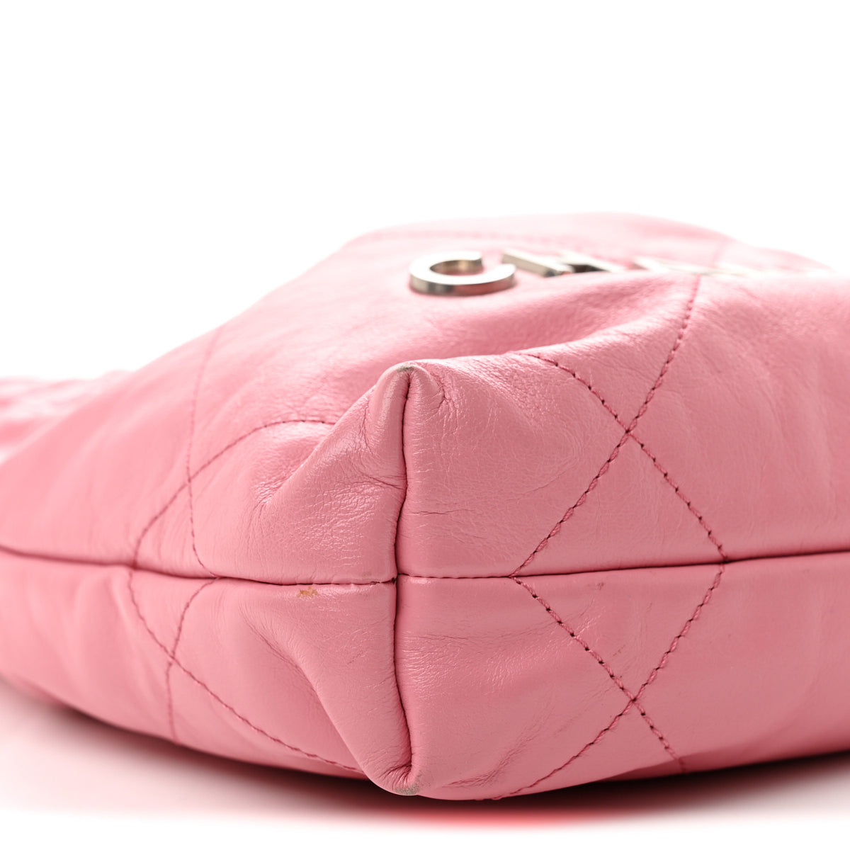 Chanel Shiny Calfskin Quilted Mini Chanel 22 Pink 9 of 10