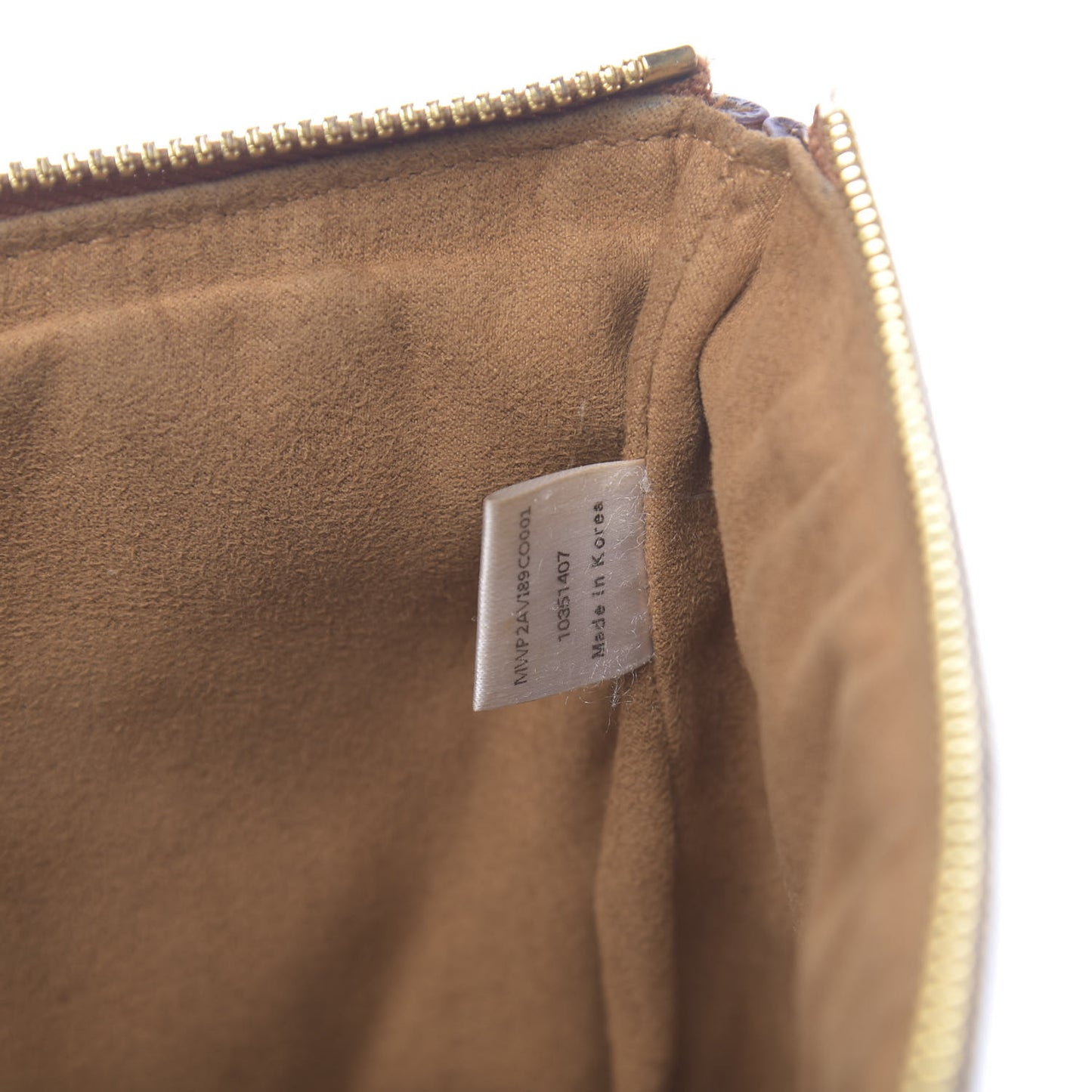 Visetos Liz Shopper Tote Pouch Cognac