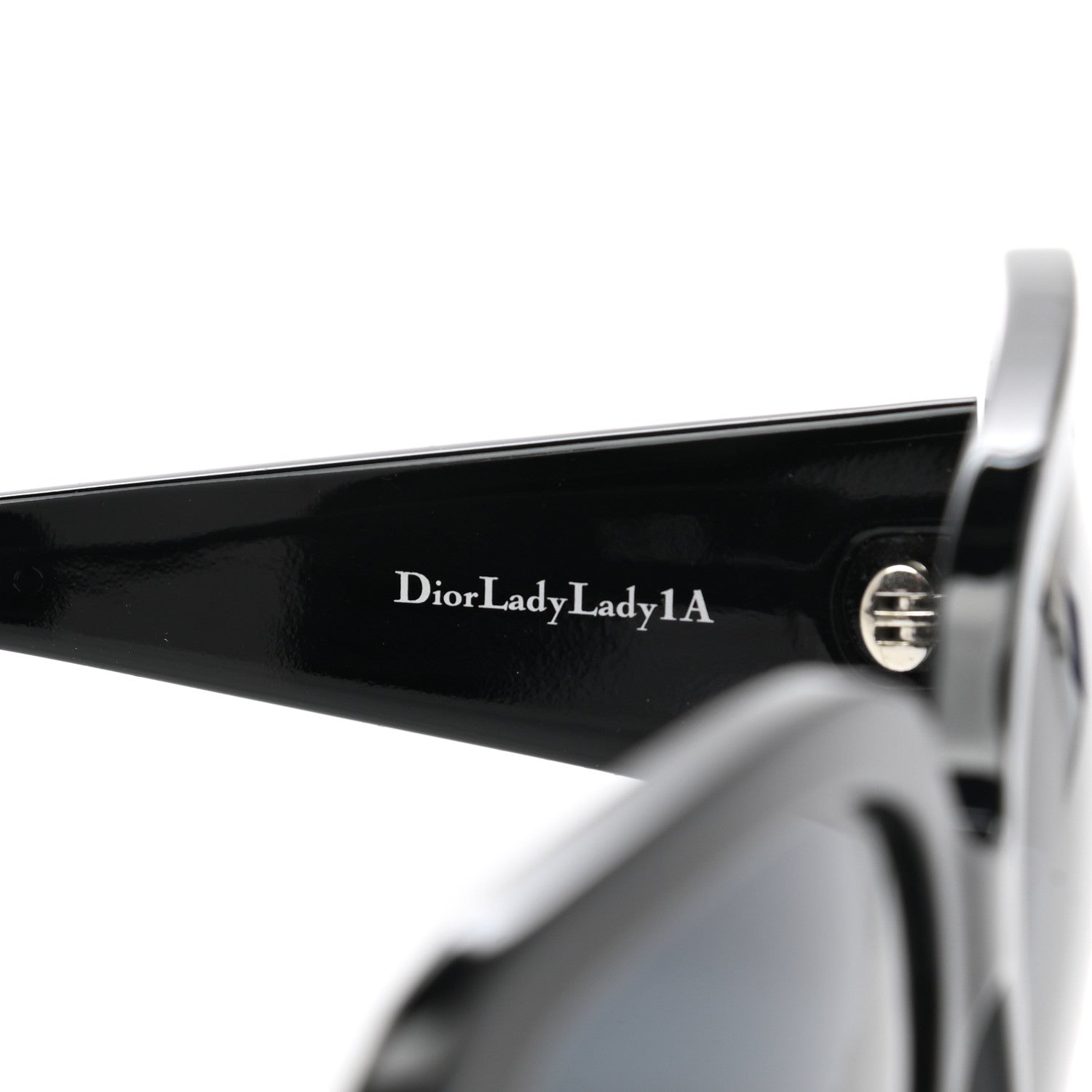 Christian Dior Cannage Dior Lady Lady 1 Sunglasses Black Blue 6 of 9