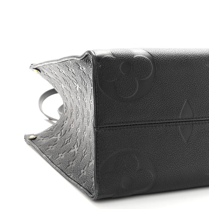 Louis Vuitton Empreinte Monogram Giant Onthego MM Black 8 of 9
