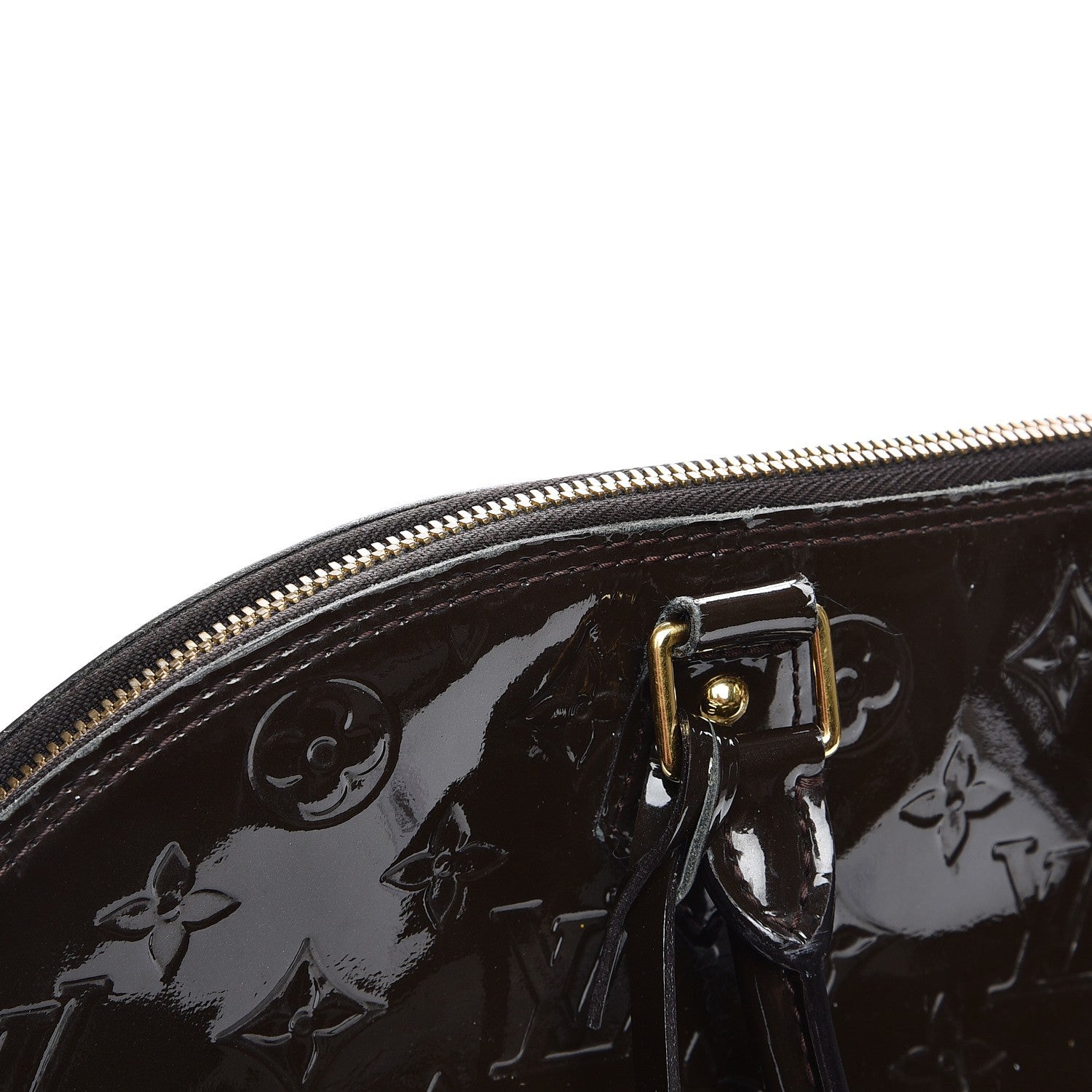 Louis Vuitton Vernis Alma GM Amarante 9 of 20