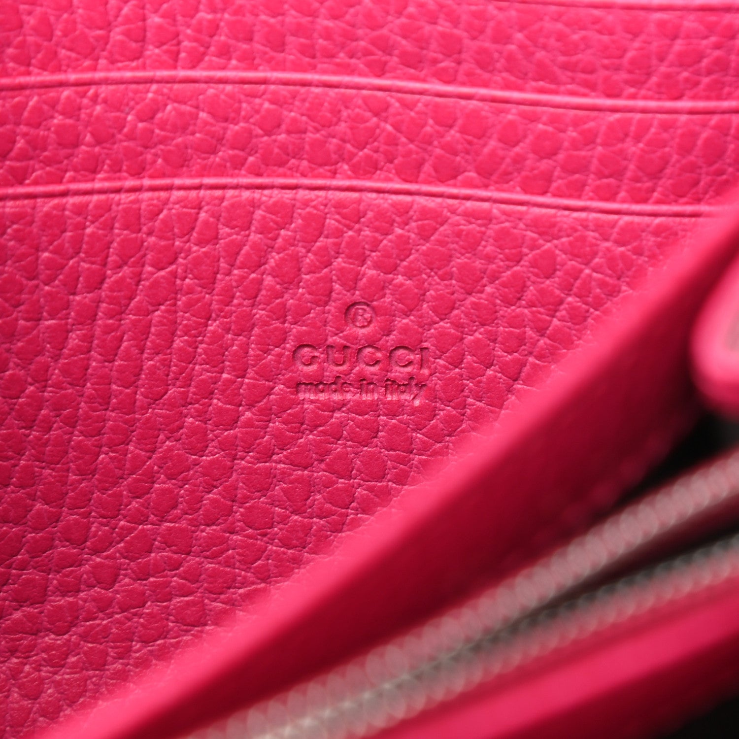 Gucci Dollar Calfskin Crystal Mini Dionysus Chain Wallet Box Pink 6 of 9
