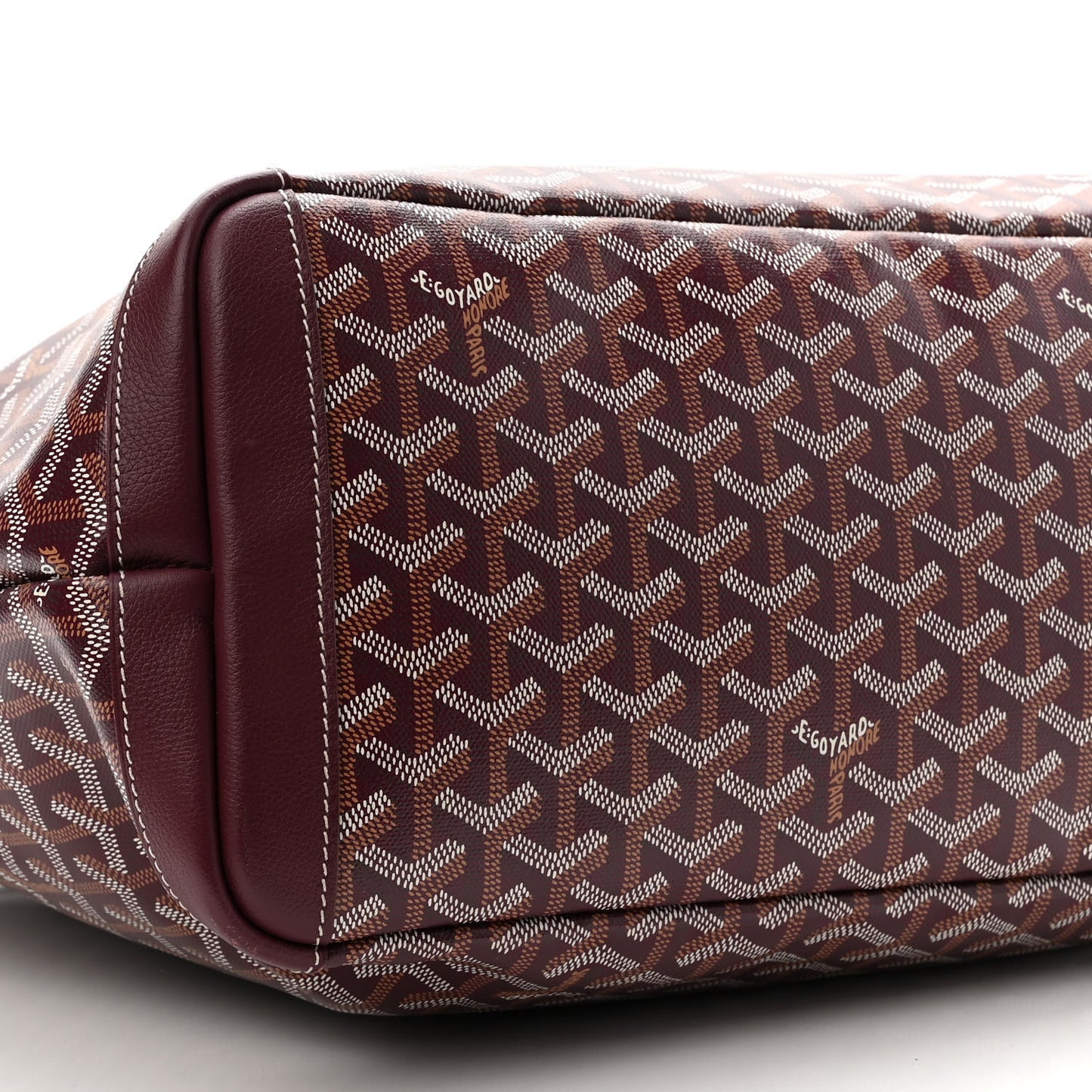 Goyardine Artois MM Burgundy