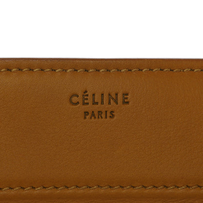 Celine Supple Calfskin Medium Phantom Luggage Curry 8 of 9