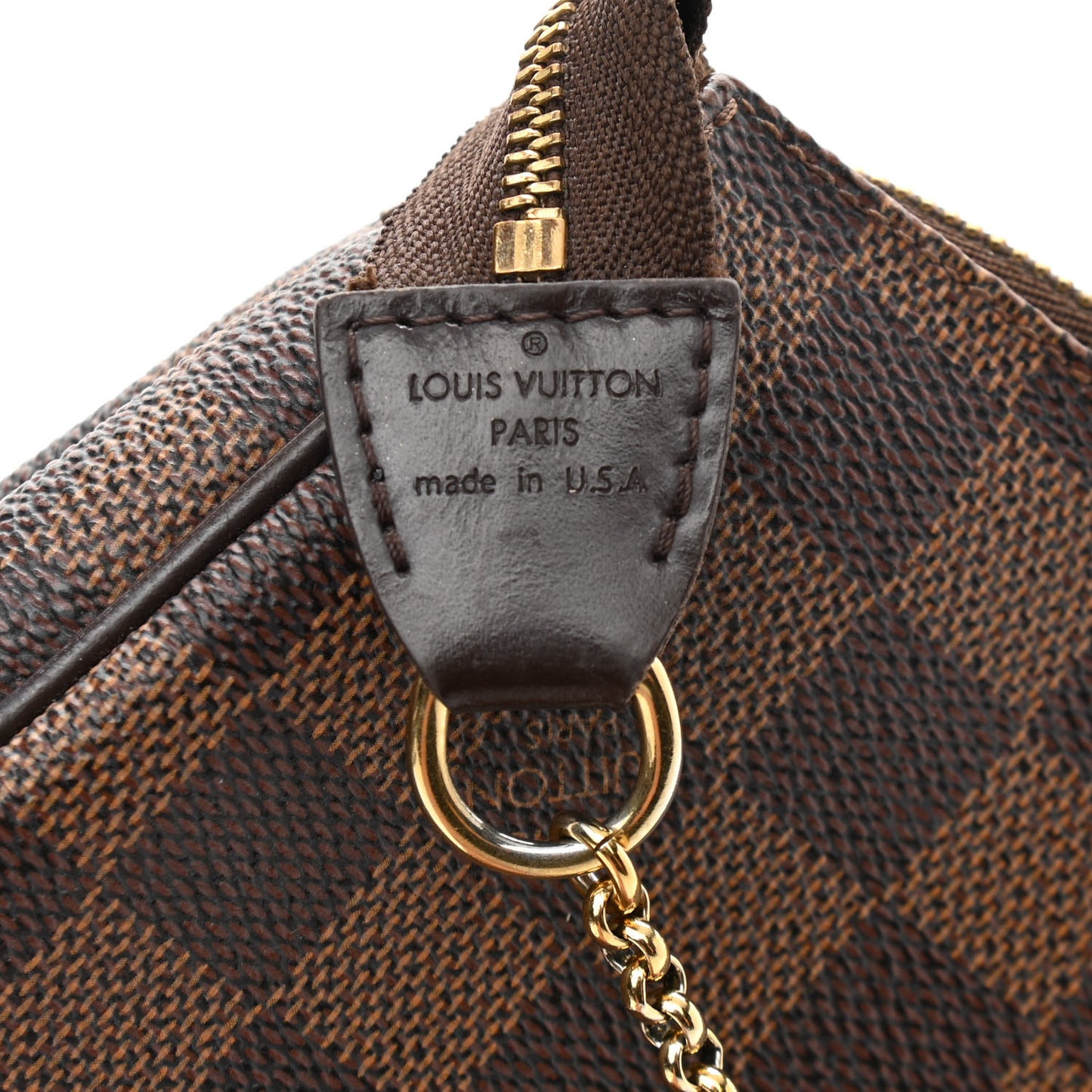 Damier Ebene Eva Clutch